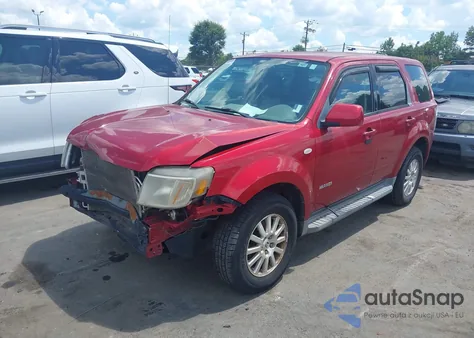2008 Mercury Mariner Premier from USA, damaged, VIN 4M2CU87158KJ45351